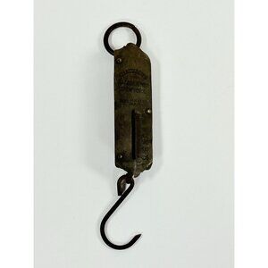 Antique Chatillons Balance No 2 Scale 25 Lb Brass Iron NY Pat 1891